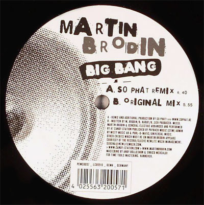 Martin Brodin — Big Bang