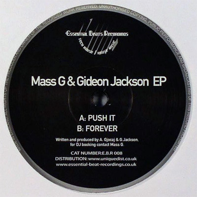 Mass G & Gideon Jackson — Push It / Forever
