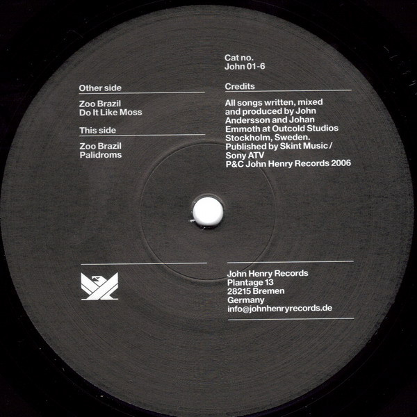 Zoo Brazil — Do It Like Moss / Palidroms