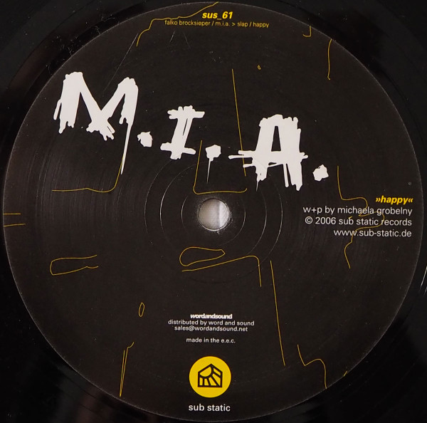 Falko Brocksieper / M.I.A. — Slap / Happy