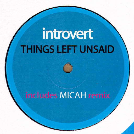 Introvert — Things Left Unsaid