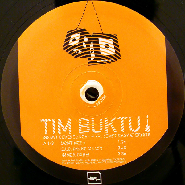 Tim Buktu — Infant Coversongs Of Yr. Temporary Eternity