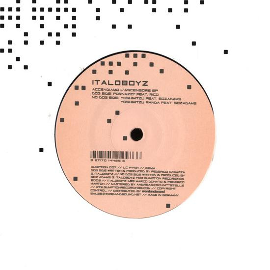 Italoboyz — Accendiamo L'Ascensore EP