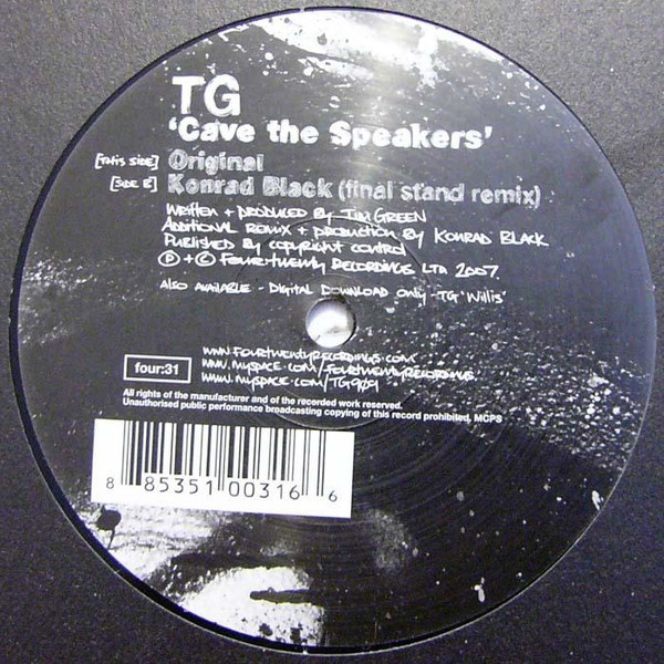 TG — Cave The Speakers