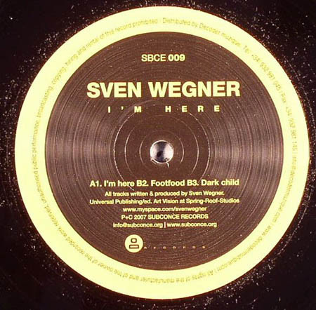 Sven Wegner — I'm Here