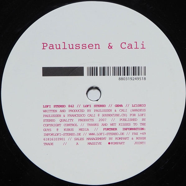 Paulussen & Cali — Sinistra / Destra