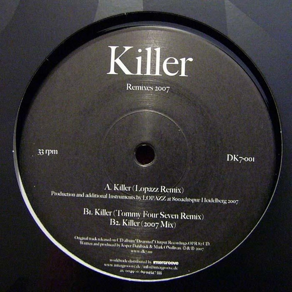 DK7 — Killer - Remixes 2007