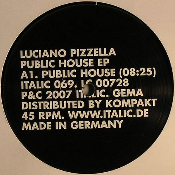 Luciano Pizzella — Public House EP