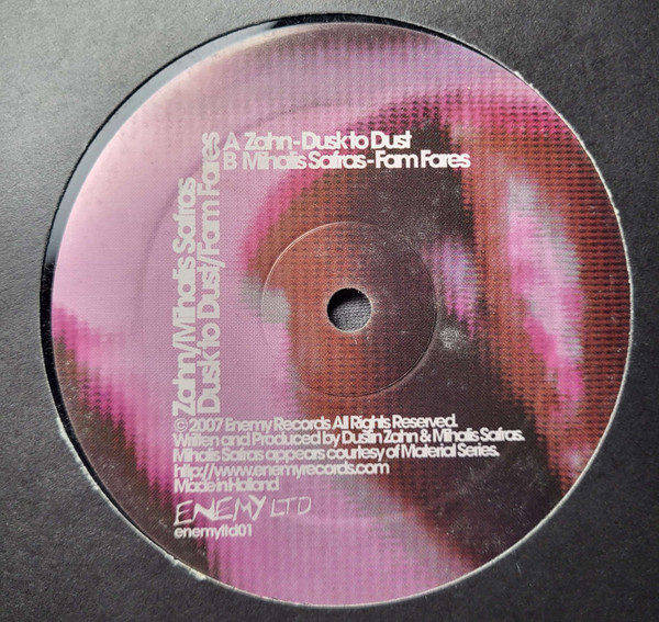 Zahn / Mihalis Safras — Dusk To Dust / Fam Fares
