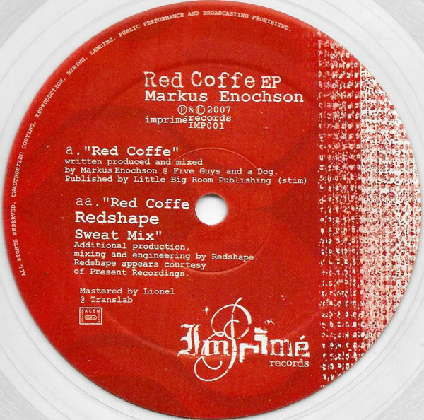 Markus Enochson — Red Coffe EP
