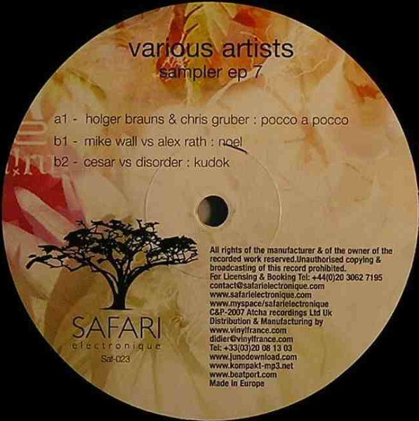 Various Artists — Sampler EP 7