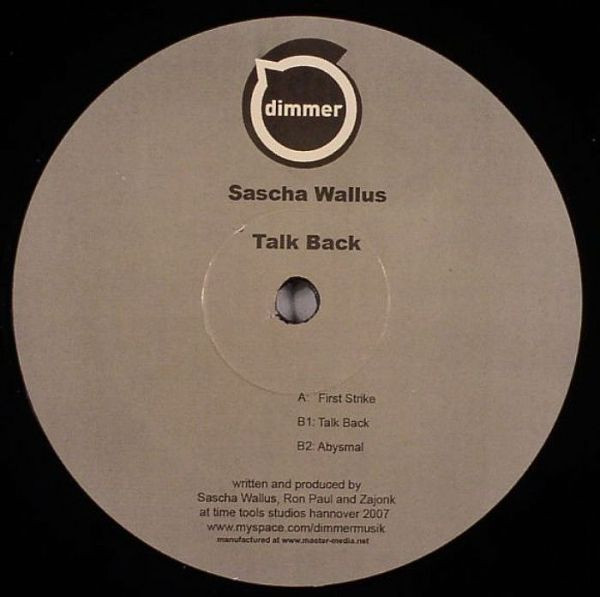 Sascha Wallus — Talk Back