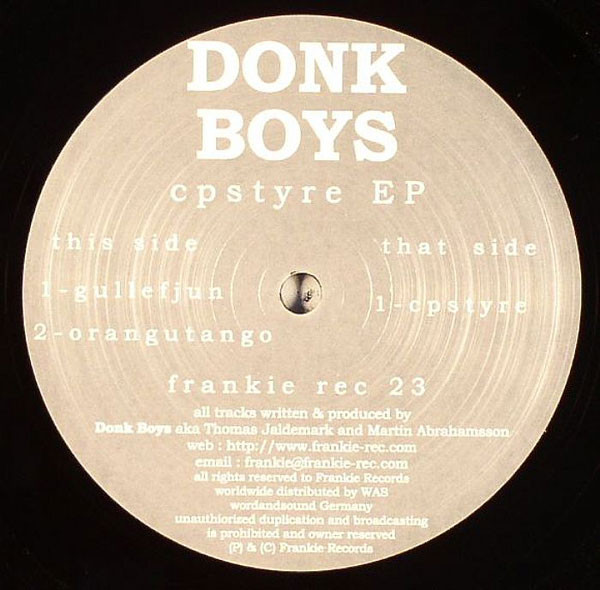 Donk Boys — Cpstyre EP