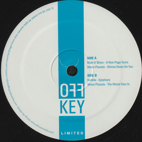 Matt O'Brien / Kimble / Minor Planets — The Dust Off Volume One