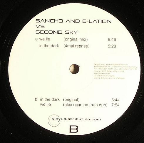 Sancho & E-Lation vs. Second Sky — We Lie / In The Dark