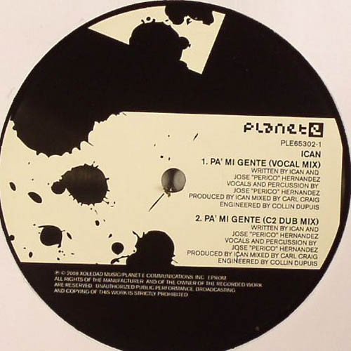 Ican — Pa' Mi Gente / Chiclet's Theme