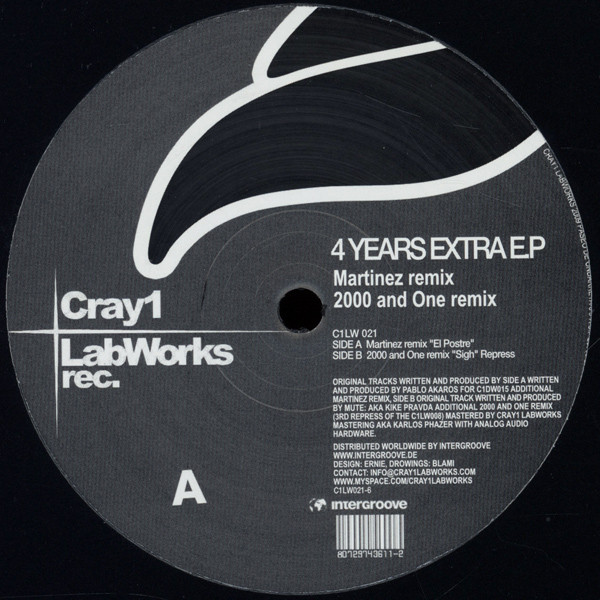 Various — 4 Years Extra EP