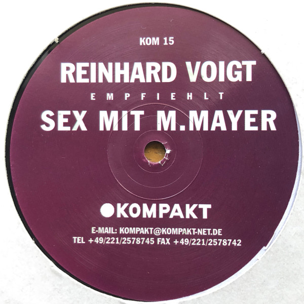 Reinhard Voigt — Sex Mit M. Mayer