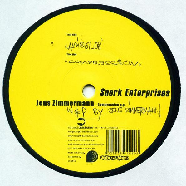 Jens Zimmermann — Compression E.P.