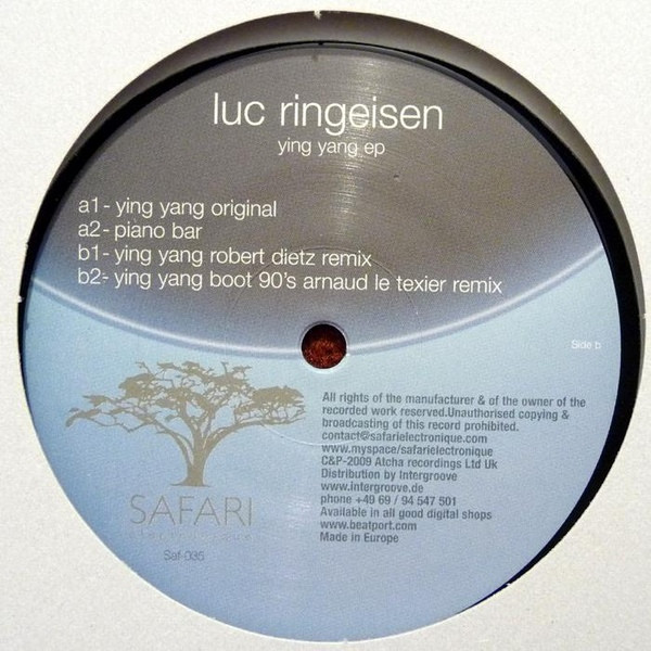 Luc Ringeisen — Ying Yang EP