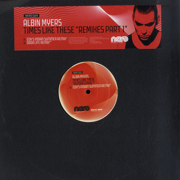 Albin Myers — Times Like These - Remixes Part 1