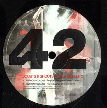 Anthony Collins — Doubts & Shouts Vinyl Sampler 2