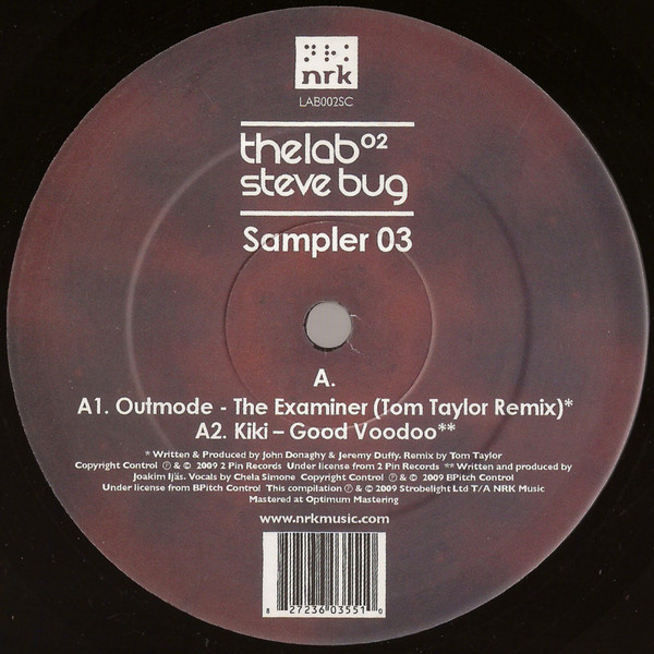 Steve Bug — The Lab 02 - Sampler 03