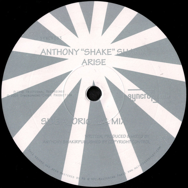 Anthony "Shake" Shakir — Arise