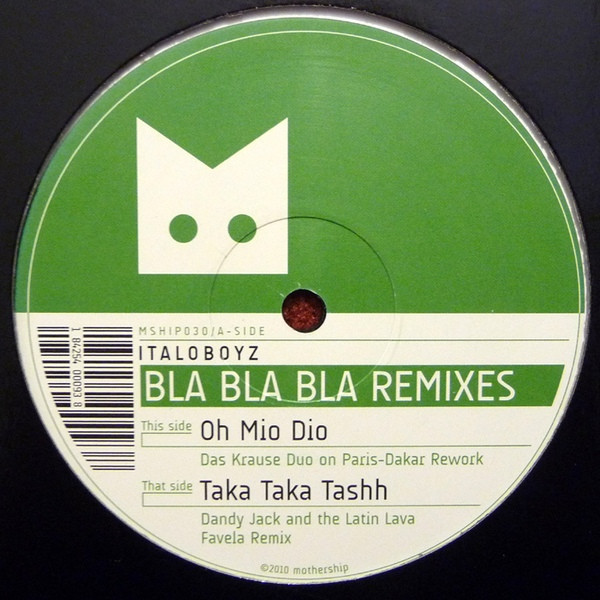 Italoboyz — Bla Bla Bla Remixes
