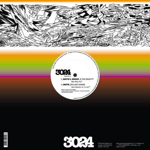 Martyn ft. Spaceape — Is This Insanity? (Ben Klock Remix) / Brilliant Orange (Illum Sphere's No. 14 Mix)