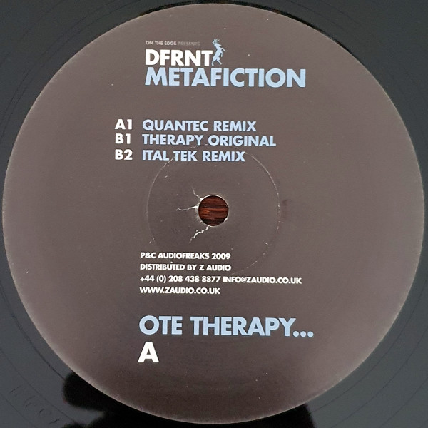 DFRNT — Metafiction Therapy...