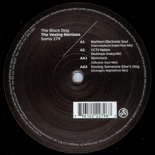 The Black Dog — The Vexing Remixes