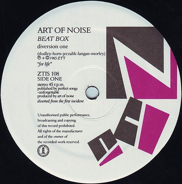 Art Of Noise — Beat Box
