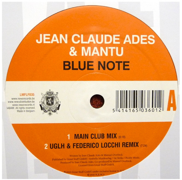 Jean Claude Ades & Mantu — Blue Note