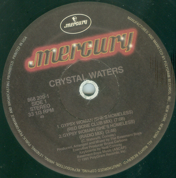 Crystal Waters — Gypsy Woman (She's Homeless)