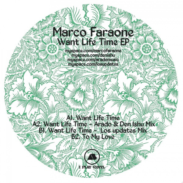 Marco Faraone — Want Life Time EP