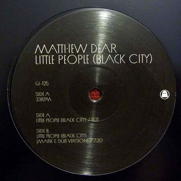 Matthew Dear — Little People (Black City)