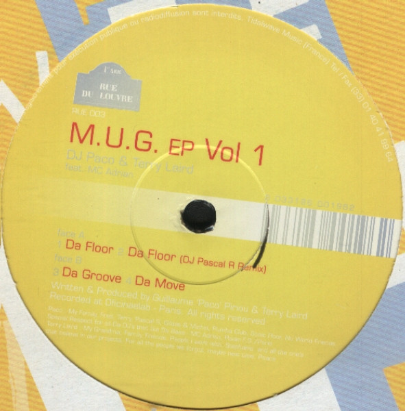 DJ Paco & Terry Laird Feat. MC Adrian — M.U.G. EP Vol 1