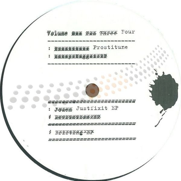 Prostitune — Volume Four - Justfixit EP