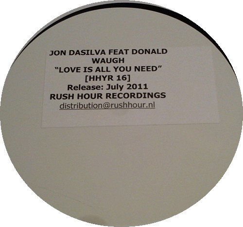 Jon DaSilva Feat Donald Waugh — Love Is All You Need