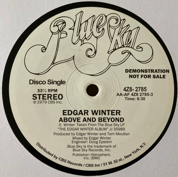 Edgar Winter — Above And Beyond