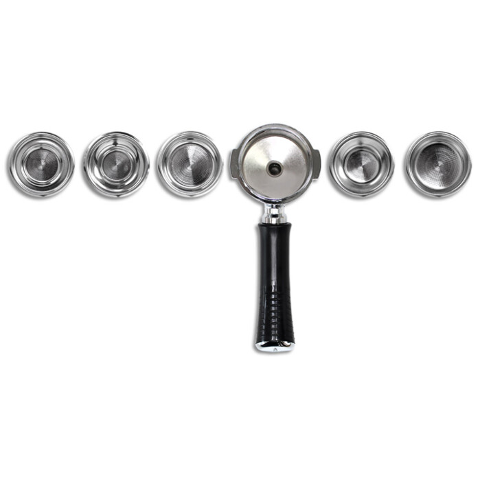 Filterdrager-Ascaso-Steel-met-filters