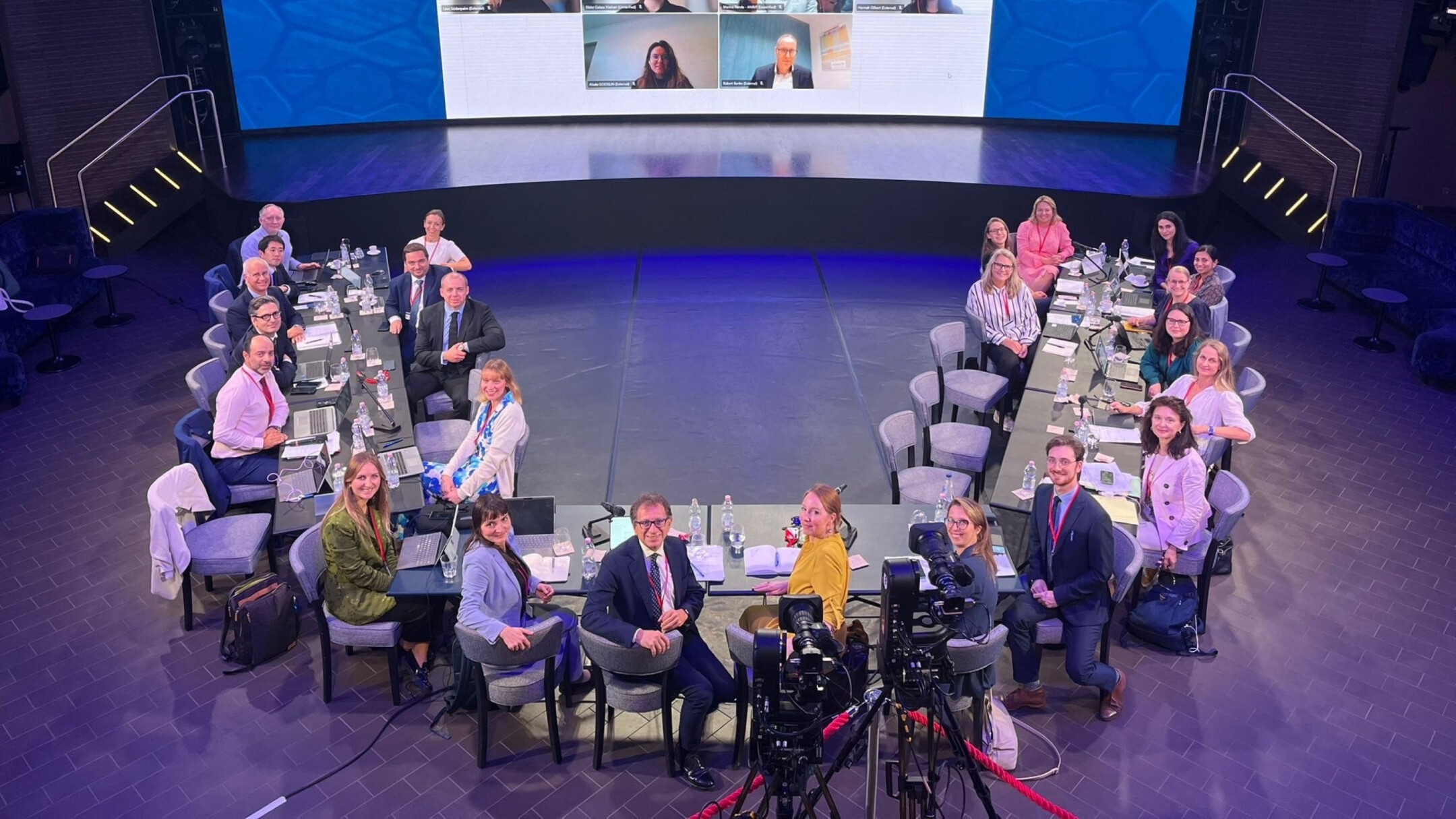 Vergadering Ecsa in Rome