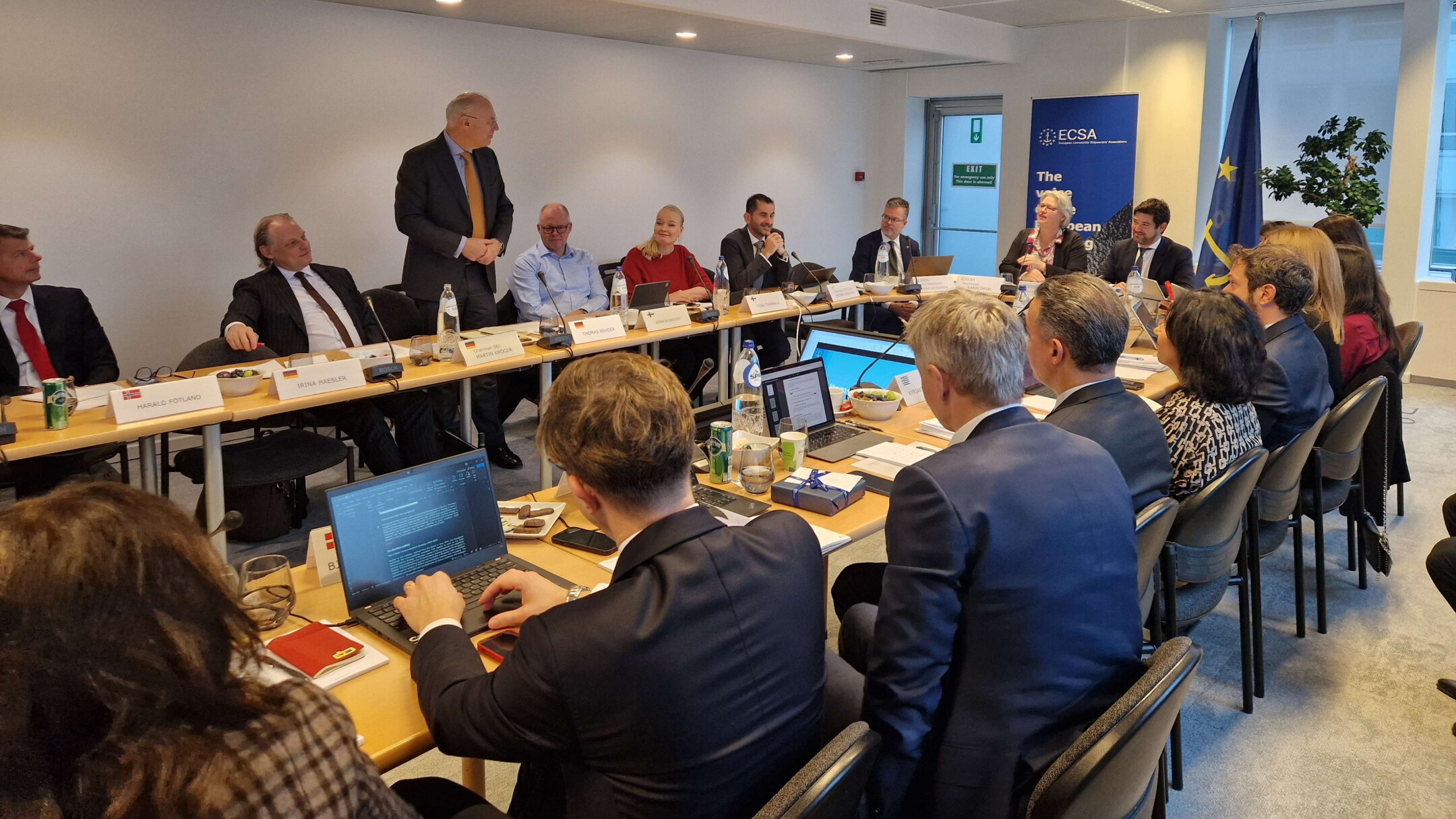 ECSA Board meeting Brussels 9