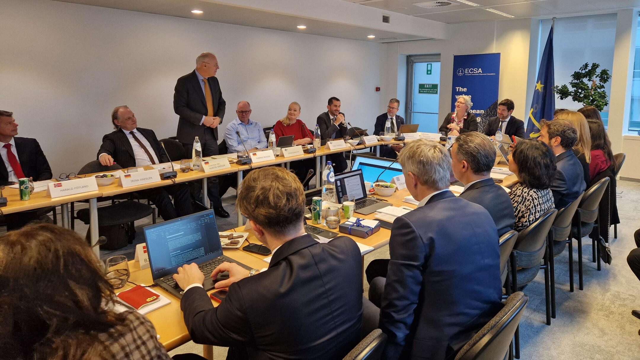 ECSA Board meeting Brussels 9