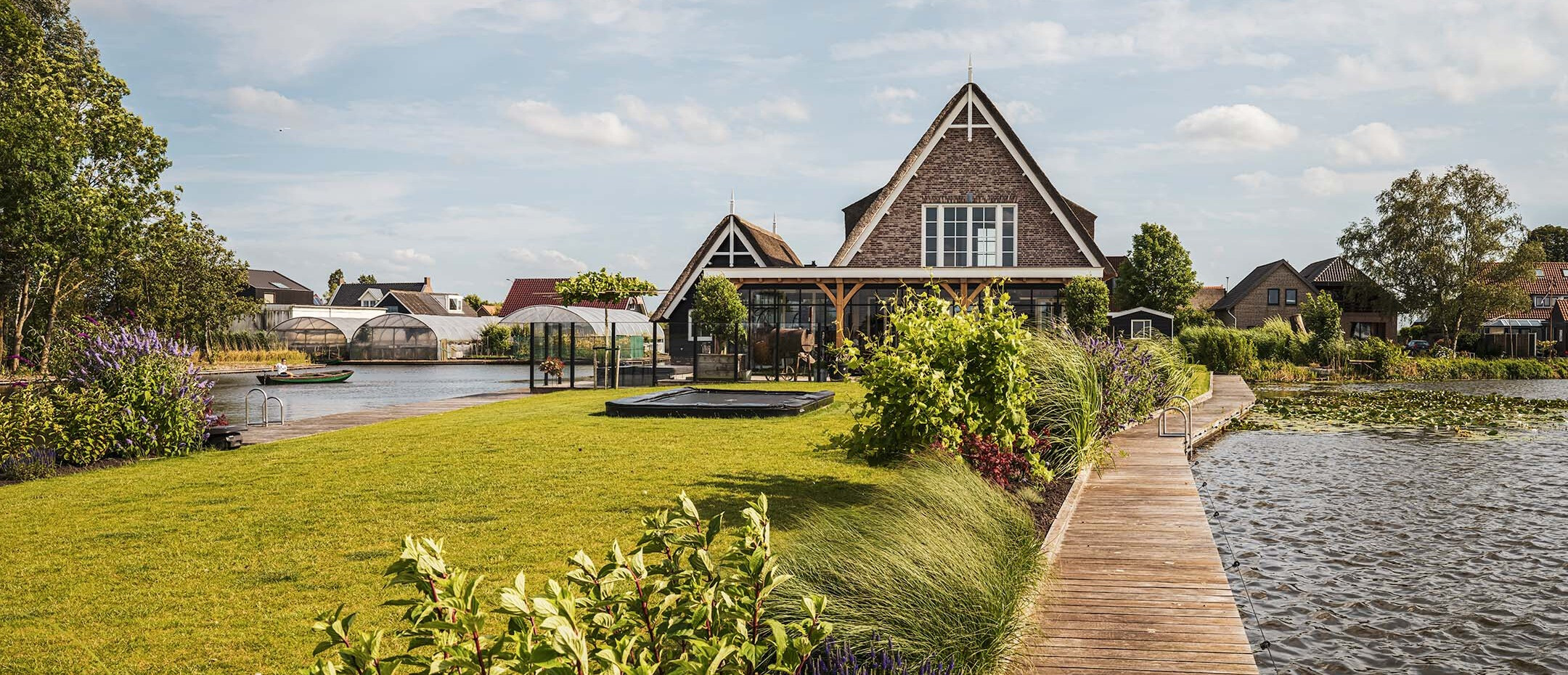 Villa Noorden - Landelijk - boerderij - riet - klassiek - tuin