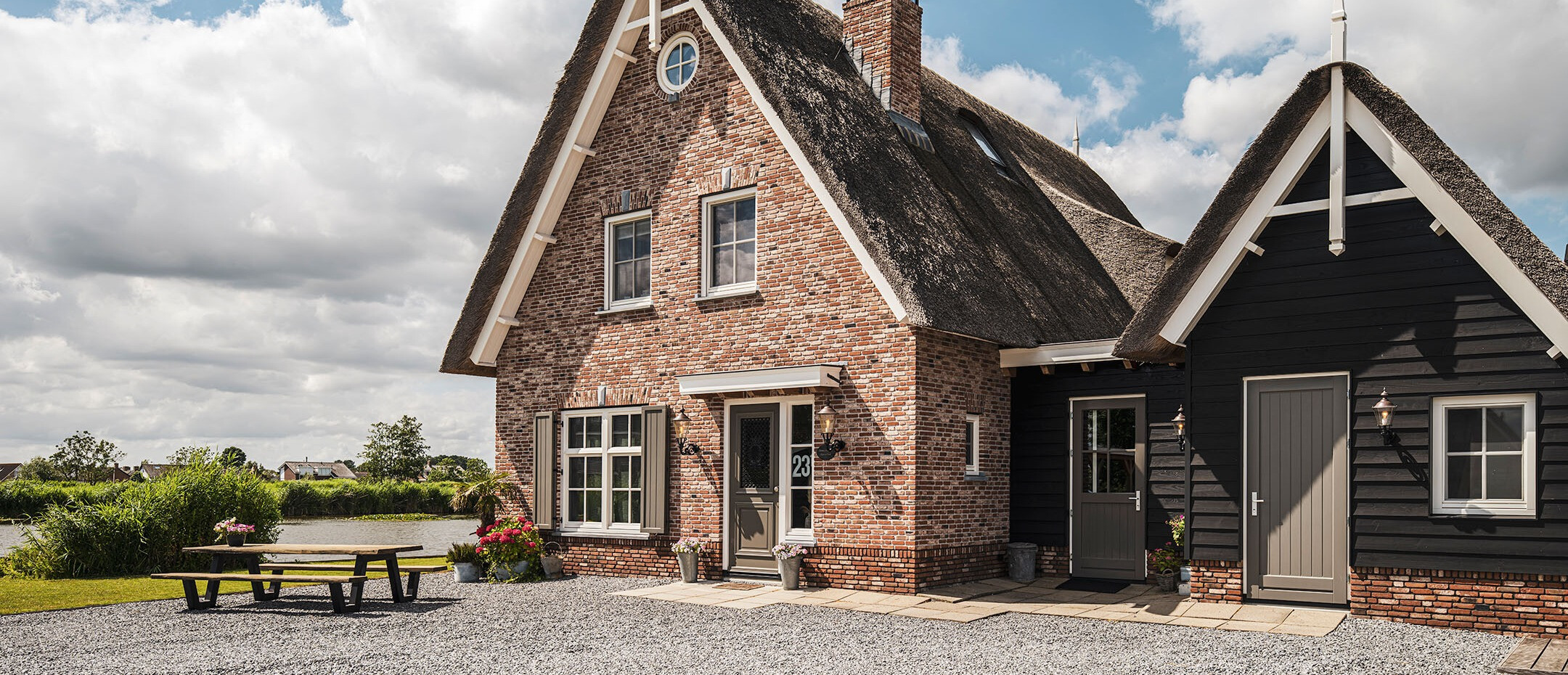 Villa Noorden - Landelijk - boerderij - riet - klassiek