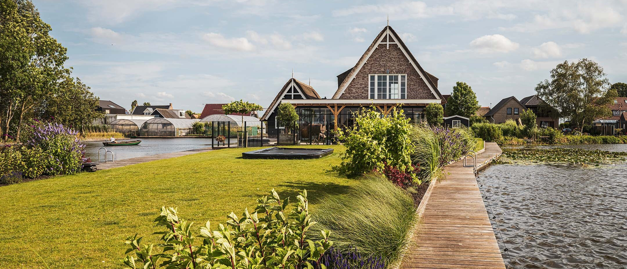 Villa Noorden - Landelijk - boerderij - riet - klassiek - tuin