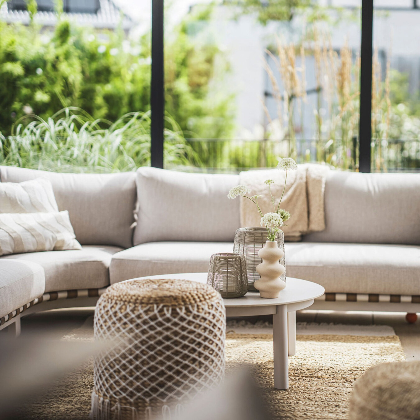 Modern villa - licht interieur - mattone