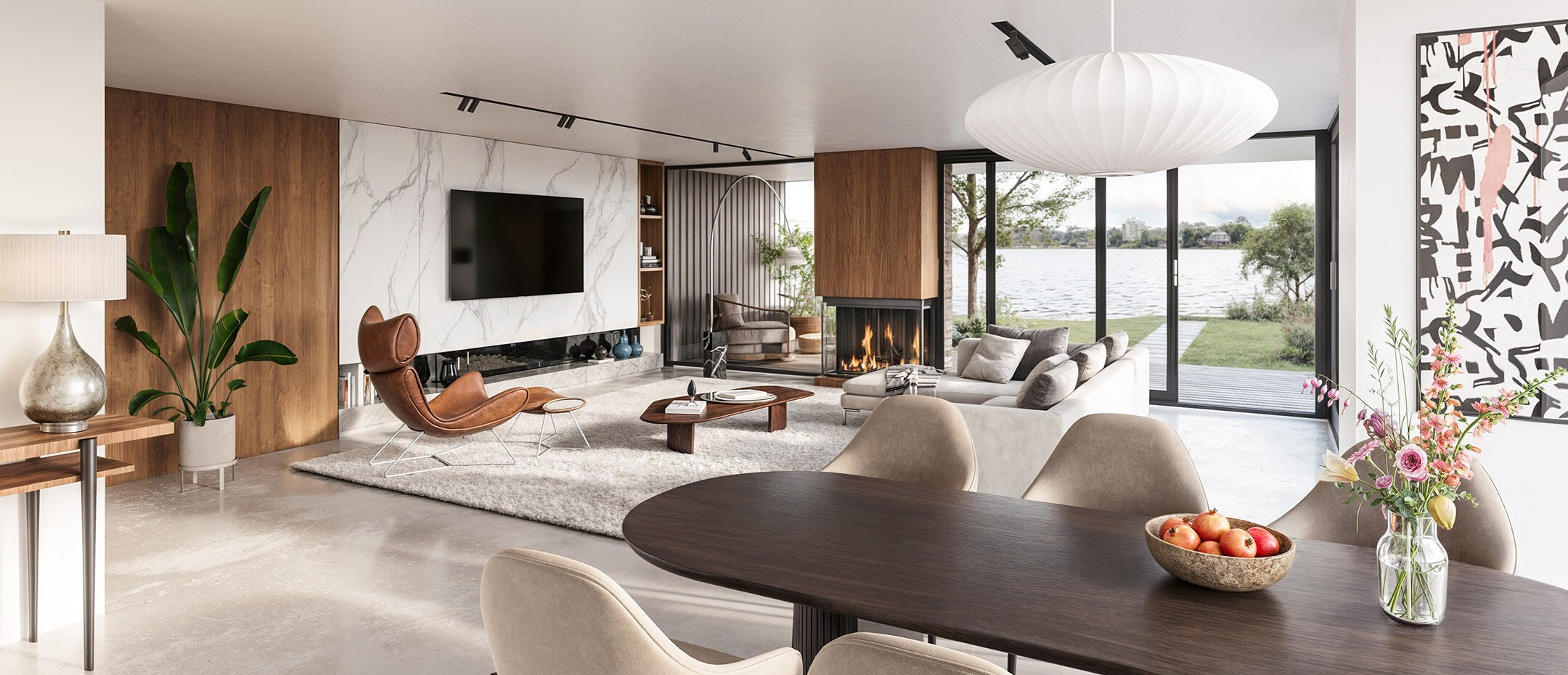 De zilverreiger-render-Mattone-villa-interieur-1